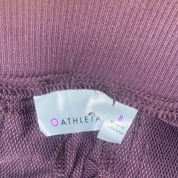 Athleta Midtown Trouser Wira Purple Wide-Leg Pants Size 8 NWT - Picture 2 of 6